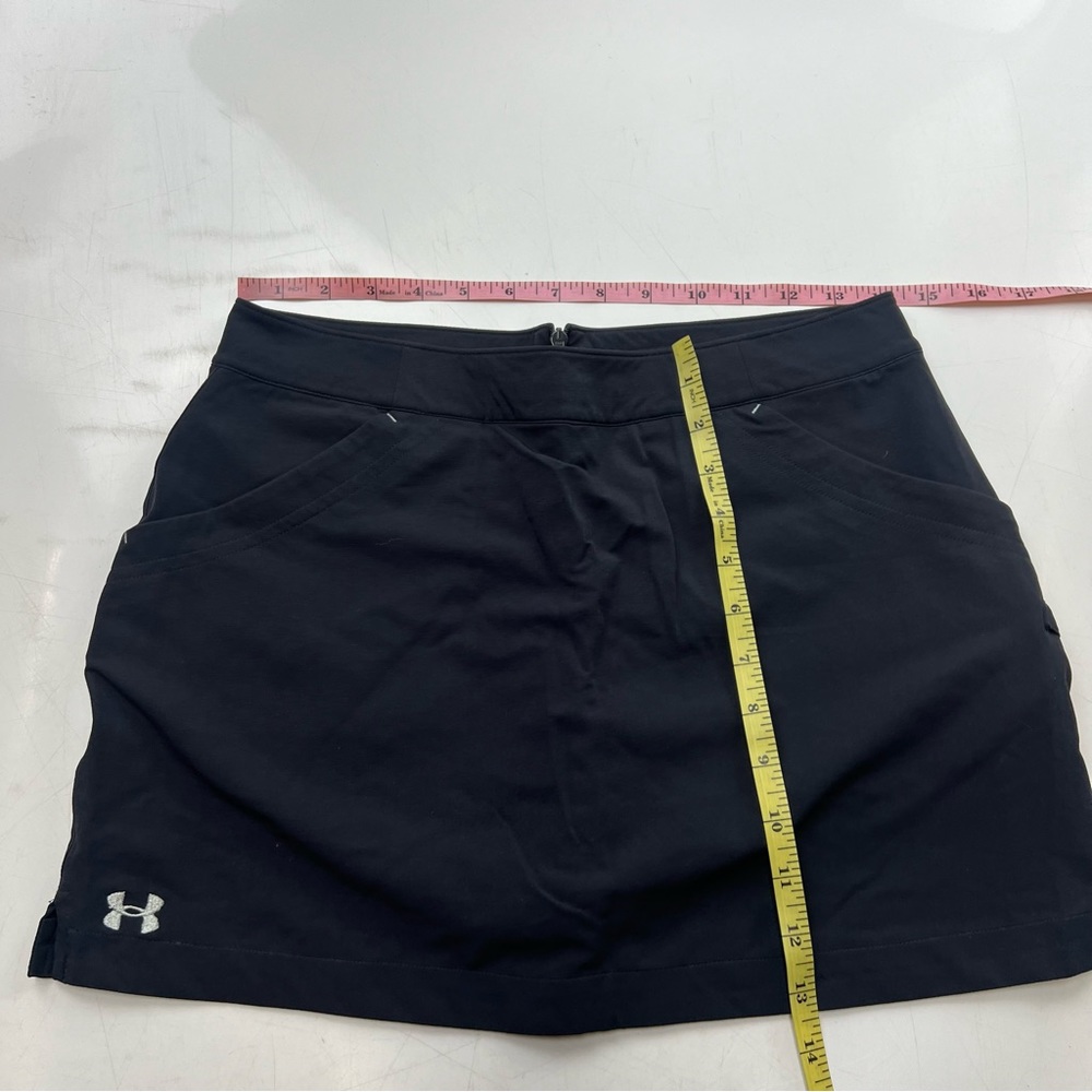 Under Armour women’s black tennis mini skirt us4 L55-12 - Picture 3 of 4
